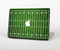 The Green Turf Football Field Skin Set for the Apple MacBook Pro 15" with Retina Display