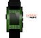 The Green Turf Football Field Skin for the Pebble SmartWatch
