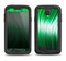 The Green Vector Swirly HD Strands Samsung Galaxy S4 LifeProof Fre Case Skin Set