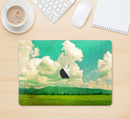 The Green Vintage Field Scene Skin Kit for the 12" Apple MacBook (A1534)