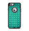 The Green Wavy Abstract Pattern Apple iPhone 6 Otterbox Defender Case Skin Set