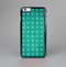 The Green Wavy Abstract Pattern Skin-Sert Case for the Apple iPhone 6 Plus