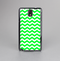 The Green & White Chevron Pattern Skin-Sert Case for the Samsung Galaxy Note 3