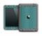The Green & White Wavy Squares Apple iPad Air LifeProof Fre Case Skin Set