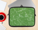 The Green & Yellow Mesh Ink-Fuzed NeoPrene MacBook Laptop Sleeve
