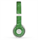 The Green & Yellow Mesh Skin for the Beats by Dre Solo 2 Headphones