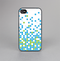 The Green and Blue Mosaic Pattern Skin-Sert for the Apple iPhone 4-4s Skin-Sert Case