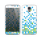 The Green and Blue Mosaic Pattern Skin For the Samsung Galaxy S5