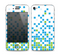The Green and Blue Mosaic Pattern Skin for the Apple iPhone 4-4s