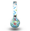 The Green and Blue Mosaic Pattern Skin for the Beats by Dre Mixr Headphones