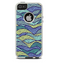 The Green and Blue Stain Glass Skin For The iPhone 5-5s Otterbox Commuter Case