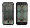The Green and Brown Diamond Pattern Apple iPhone 6/6s LifeProof Fre POWER Case Skin Set