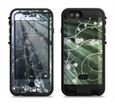 The Green and White Light Arrays with Glowing Vines Apple iPhone 6/6s LifeProof Fre POWER Case Skin Set