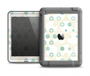 The Green and Yellow Layered Vintage Hexagons Apple iPad Air LifeProof Fre Case Skin Set