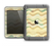 The Green and Yellow Wave Pattern v3 Apple iPad Air LifeProof Fre Case Skin Set