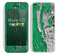 The Green layer on White Aged Wood  Skin for the Apple iPhone 5c