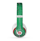 The Green layer on White Aged Wood  Skin for the Beats by Dre Studio (2013+ Version) Headphones