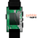 The Green layer on White Aged Wood  Skin for the Pebble SmartWatch