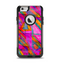 The Grunge Abstract Pink Painted Shapes Apple iPhone 6 Otterbox Commuter Case Skin Set
