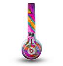 The Grunge Abstract Pink Painted Shapes Skin for the Beats by Dre Mixr Headphones