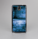 The Grunge Blue Wood Planks Skin-Sert Case for the Samsung Galaxy Note 3