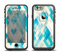The Grunge Blue and Yellow Diamonds Panel Apple iPhone 6/6s Plus LifeProof Fre Case Skin Set