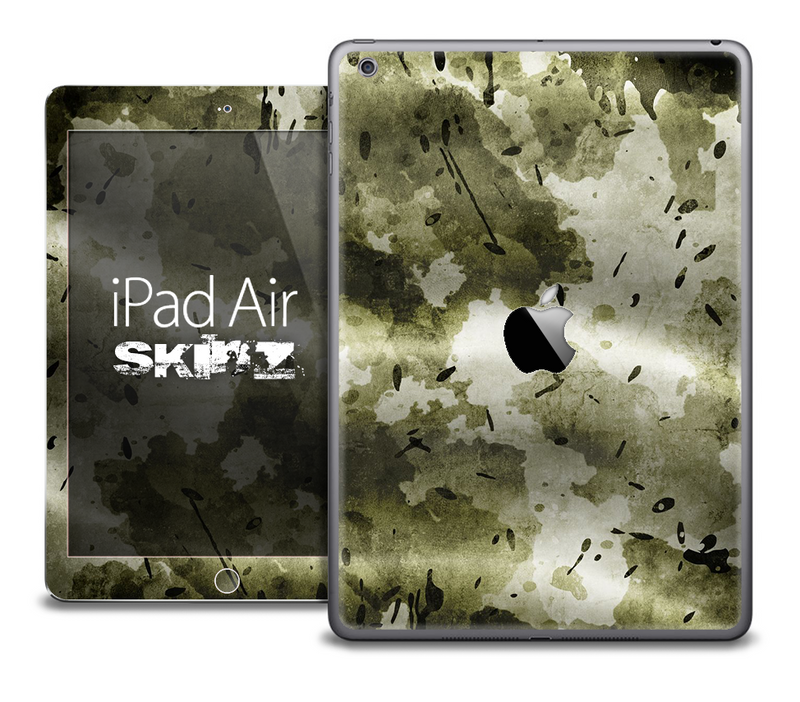 The Grunge Camouflage Skin for the iPad Air