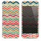 The Grunge Chevorn Color Pattern Skin for the iPhone 3, 4-4s, 5-5s or 5c