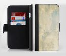The Grunge Cloudy Scene Ink-Fuzed Leather Folding Wallet Credit-Card Case for the Apple iPhone 6/6s, 6/6s Plus, 5/5s and 5c