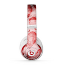 The Grunge Dark & Light Red Hearts Skin for the Beats by Dre Studio (2013+ Version) Headphones