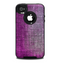 The Grunge Dark Pink Texture Skin for the iPhone 4-4s OtterBox Commuter Case