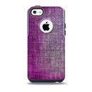 The Grunge Dark Pink Texture Skin for the iPhone 5c OtterBox Commuter Case