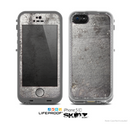 The Grunge Gray Surface Skin for the Apple iPhone 5c LifeProof Case