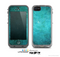 The Grunge Green Textured Surface Skin for the Apple iPhone 5c LifeProof Case
