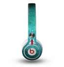 The Grunge Green Textured Surface Skin for the Beats by Dre Mixr Headphones
