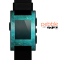 The Grunge Green Textured Surface Skin for the Pebble SmartWatch