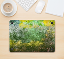 The Grunge Green & Yellow Surface Skin Kit for the 12" Apple MacBook (A1534)