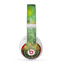 The Grunge Green & Yellow Surface Skin for the Beats by Dre Studio (2013+ Version) Headphones