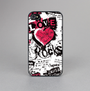 The Grunge Love Rocks Skin-Sert for the Apple iPhone 4-4s Skin-Sert Case