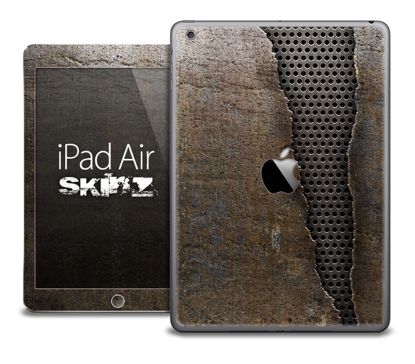 The Rustic Peeled Metal Skin for the iPad Air