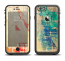 The Grunge Multicolor Textured Surface Apple iPhone 6/6s LifeProof Fre Case Skin Set
