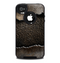 The Grunge Ripped Metal with Bevel Skin for the iPhone 4-4s OtterBox Commuter Case
