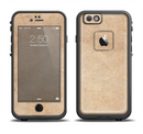 The Grunge Tan Surface Apple iPhone 6/6s LifeProof Fre Case Skin Set