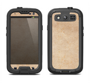 The Grunge Tan Surface Samsung Galaxy S3 LifeProof Fre Case Skin Set