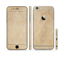The Grunge Tan Surface Sectioned Skin Series for the Apple iPhone 6/6s Plus
