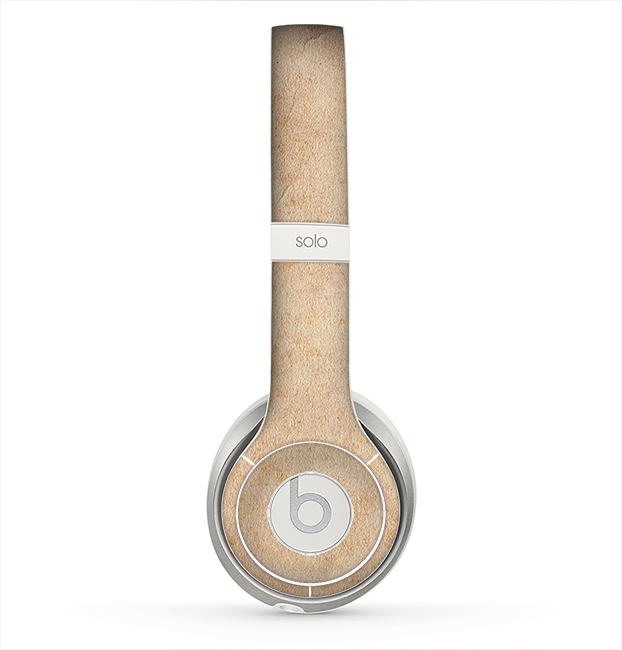 The Grunge Tan Surface Skin for the Beats by Dre Solo 2 Headphones