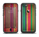 The Grunge Thin Vibrant Strips Apple iPhone 6/6s LifeProof Fre Case Skin Set