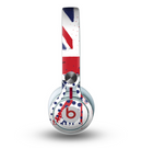 The Grunge Vector London England Flag Skin for the Beats by Dre Mixr Headphones