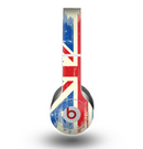 The Grunge Vintage Textured London England Flag Skin for the Beats by Dre Original Solo-Solo HD Headphones