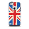 The Grunge Vintage Textured London England Flag Skin for the iPhone 5c OtterBox Commuter Case